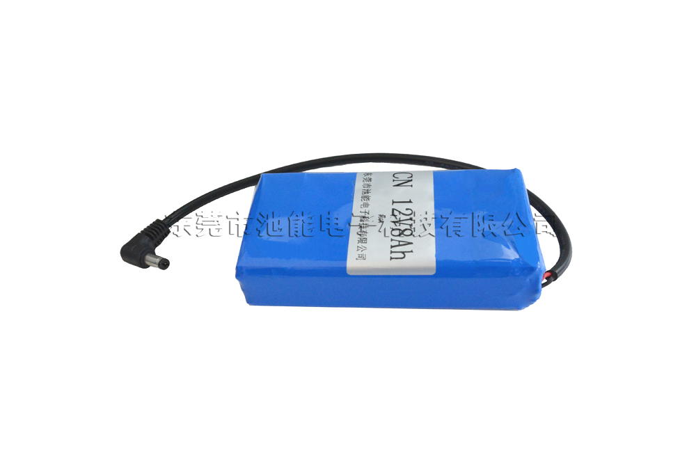 医疗设备锂电池 12V8000mAh 防水插头