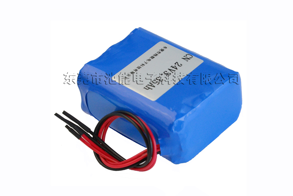 照明灯具锂电池24V3350mAh