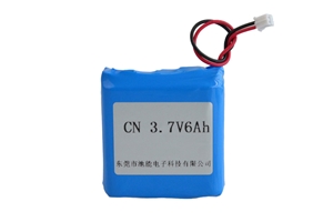 低温锂电池 零下40度  3.7V6000mAh