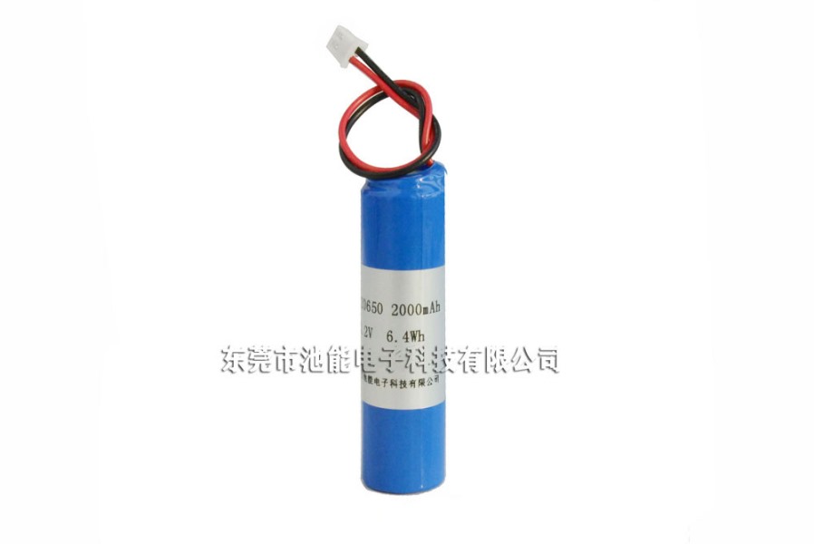 照明灯具锂电池 磷酸铁锂20650 3.2VV2000mAh